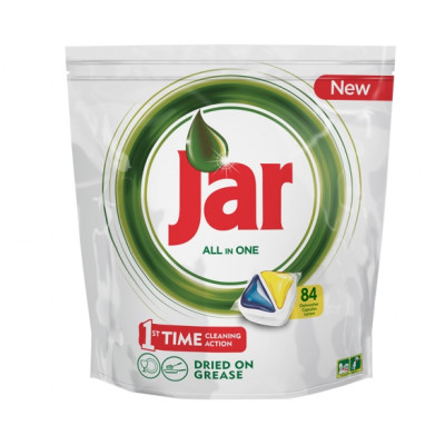 JAR kapsule do umývačky riadu 84 ks All in One