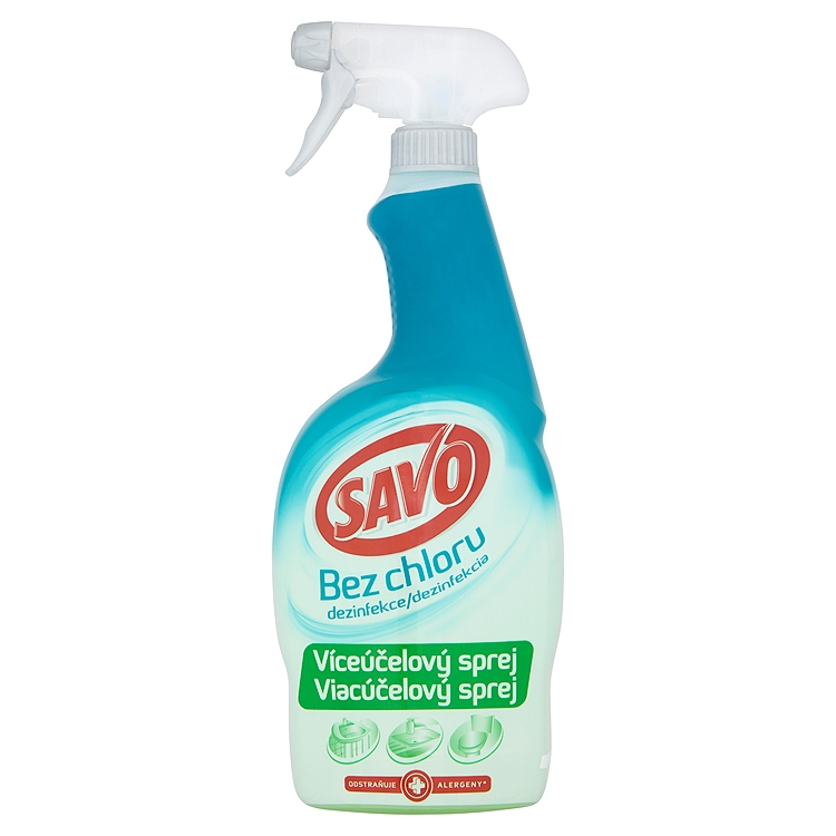 SAVO univerzálna dezinfekcia bez chlóru Antibakteriálna 700 ml