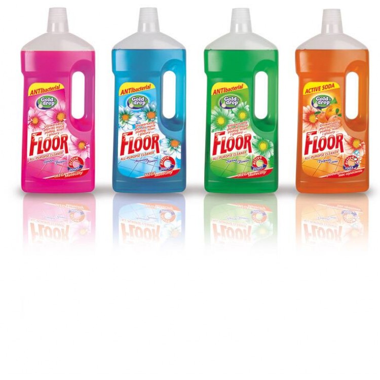 FLOOR Univerzálny čistiaci prostriedok na podlahy 1,5 l Rôzne vône