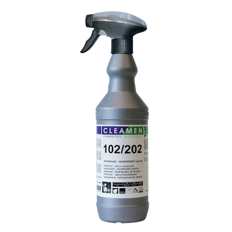 CLEAMEN 102/202 Neutralizátor pachov s vôňou na všetky povrchy 1 l