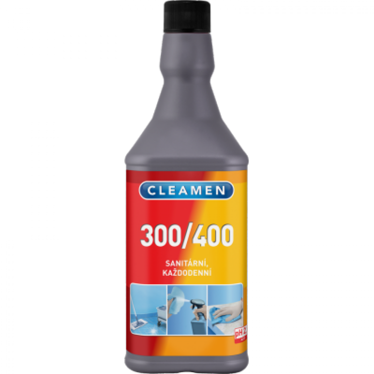CLEAMEN 300/400 Čistiaci prostriedok na údržbu sanity s príjemnou vôňou 1 l