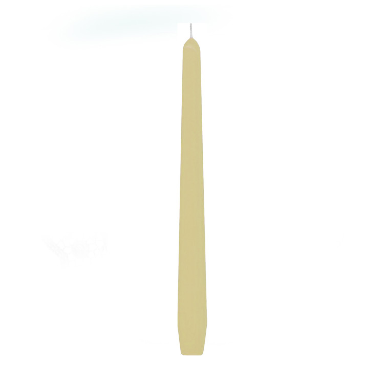 Sviečka kónická 245 mm Béžová / bal. 10 ks