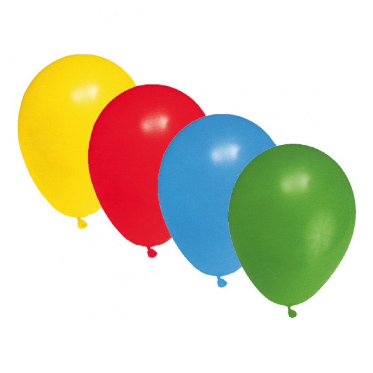 Balóniky M Farebný mix / bal. 100 ks