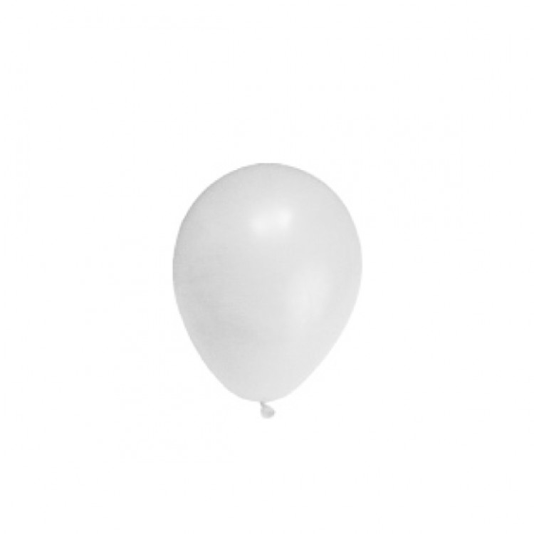 Balóniky M Biele / bal. 10 ks