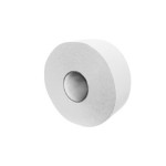 Toaletný papier JUMBO pr. 19 cm pevný Biely