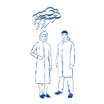 Plášť s kapucňou PE / bal. 10 ks