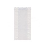 Vrecko papierové desiatové do 1,5 kg 14+7x29 cm Biele / bal. 1000 ks