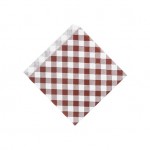 Vrecko na hamburger 14x14 cm Biele s potlačou / bal. 500 ks