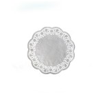 Krajka tortová okrúhla pr. 10 cm Biela / bal. 500 ks