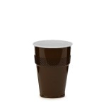Pohár PS 150 ml, pr. 70 mm do automatov Hnedo-biely / bal. 100 ks