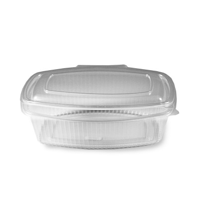 Miska PP oválna s viečkom 1500 ml Priehľadná / bal. 25 ks