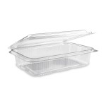 Vanička hranatá priehľadná s viečkom 1000 ml / bal. 50 ks