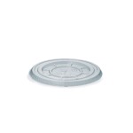 Viečko plastové rovné s krížovým otvorom na pohár PET pr. 95 mm / bal. 50 ks