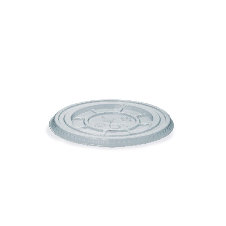 Viečko plastové rovné s krížovým otvorom na pohár PET pr. 95 mm / bal. 50 ks