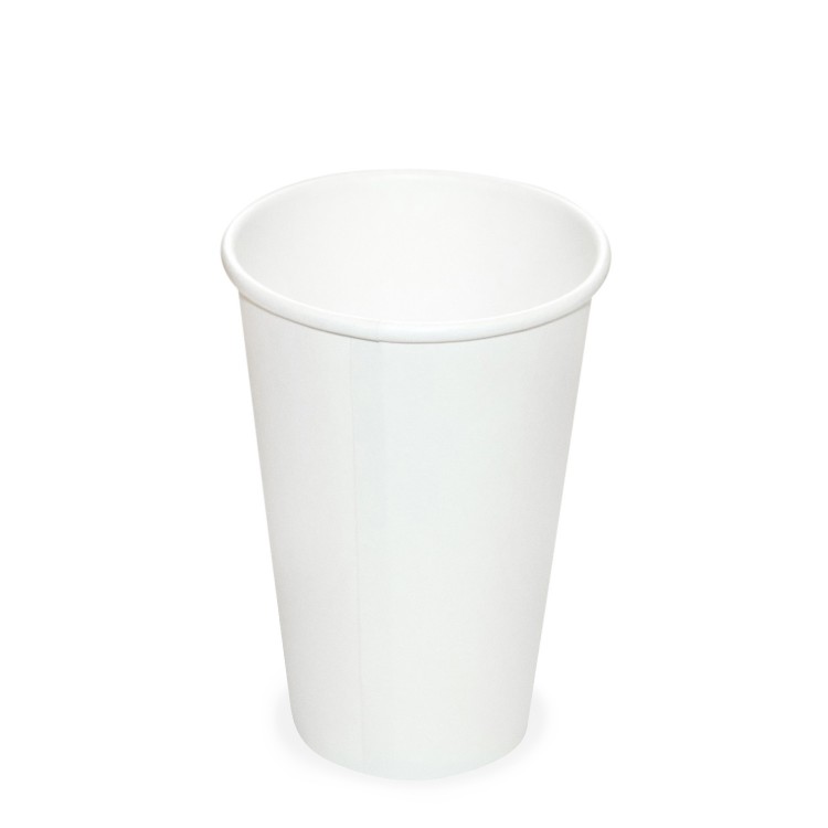 Pohár papierový veľkosť L 330 ml, pr. 80 mm Biely / bal. 50 ks