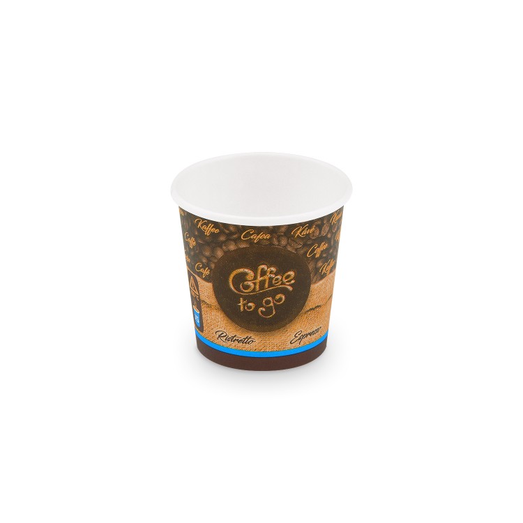Pohár papierový COFFEE TO GO veľkosť XS 110 ml, pr. 62 mm / bal. 50 ks