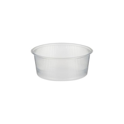Miska PP 200 ml okrúhla Priehľadná / bal. 100 ks