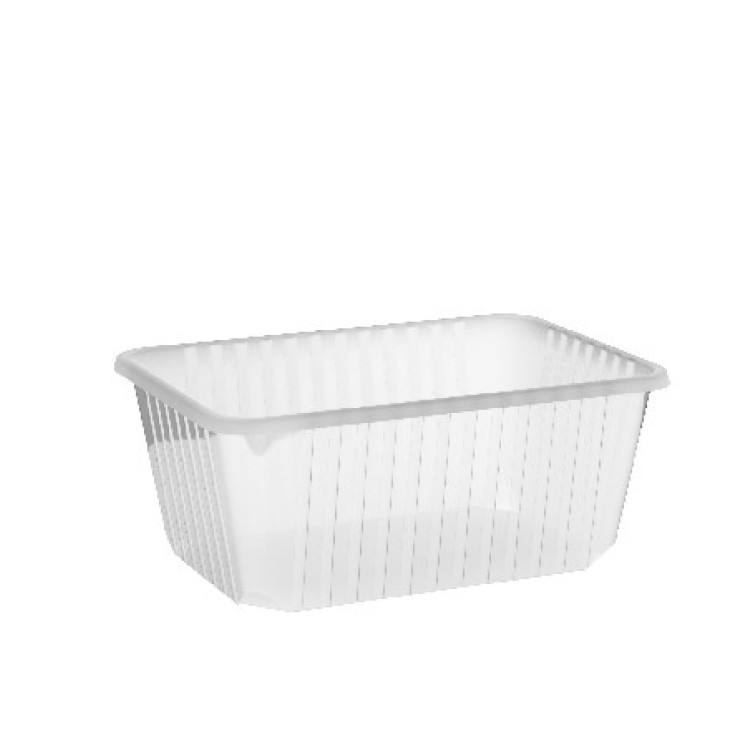 Vanička PP hranatá 1200 ml Priehľadná / bal. 50 ks