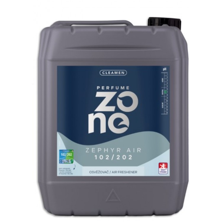 CLEAMEN 102/202 Neutralizátor pachov s vôňou na všetky povrchy 5 l Zephyr Air