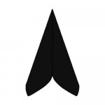 Obrúsky 40x40 cm PREMIUM Čierne / bal. 50 ks