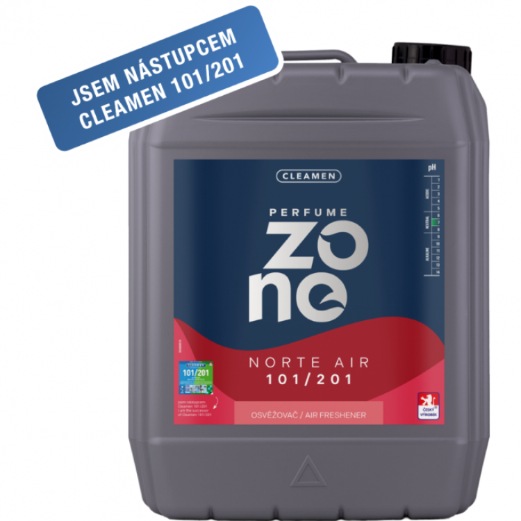 CLEAMEN 101/201 Neutralizátor pachov s vôňou na všetky povrchy 5 l Norte Air