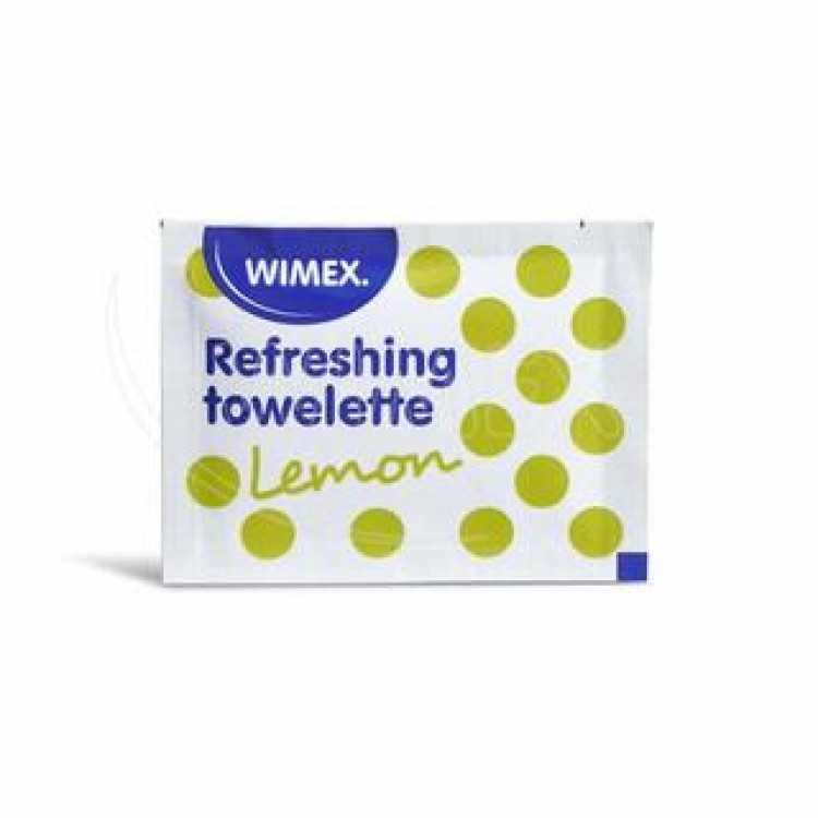 Osviežujúci obrúsok citrónový 18 x 12 cm [250 ks]